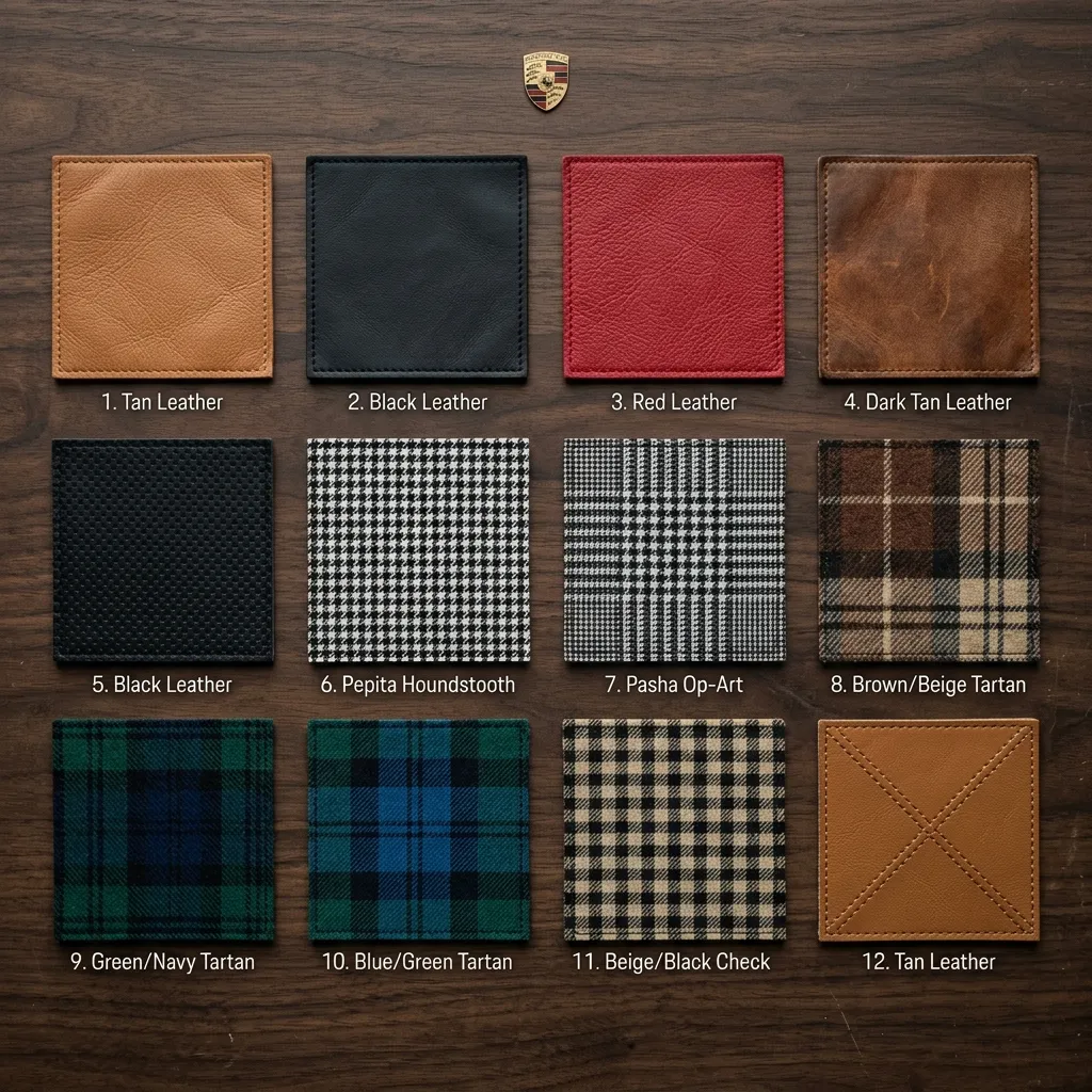 Porsche Fabric Sample Collection