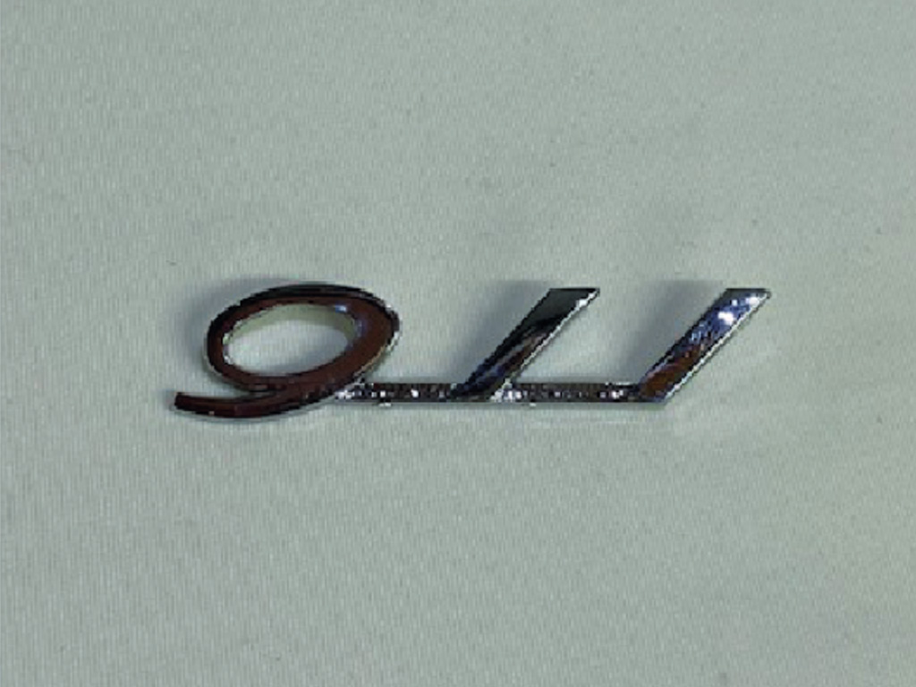 Scritta 912 oro - Porsche 912