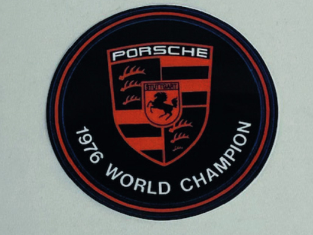 Adesivo 1976 World Champion
