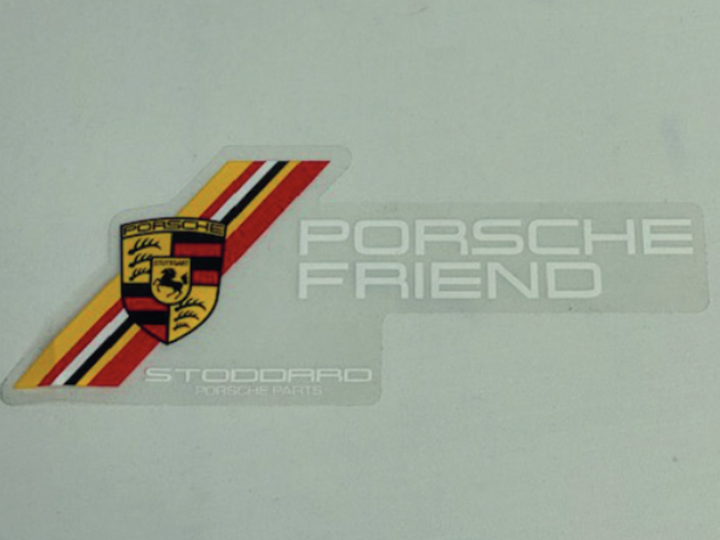 Adesivo Porsche Friend