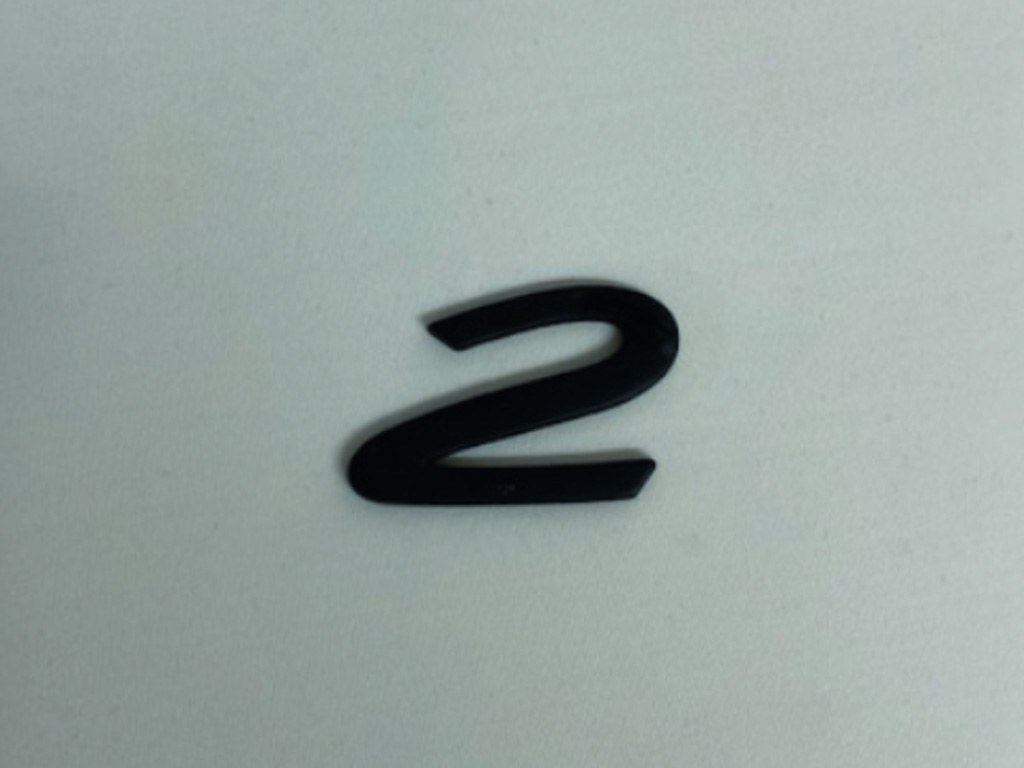 Numero 2 cromato - Porsche 911