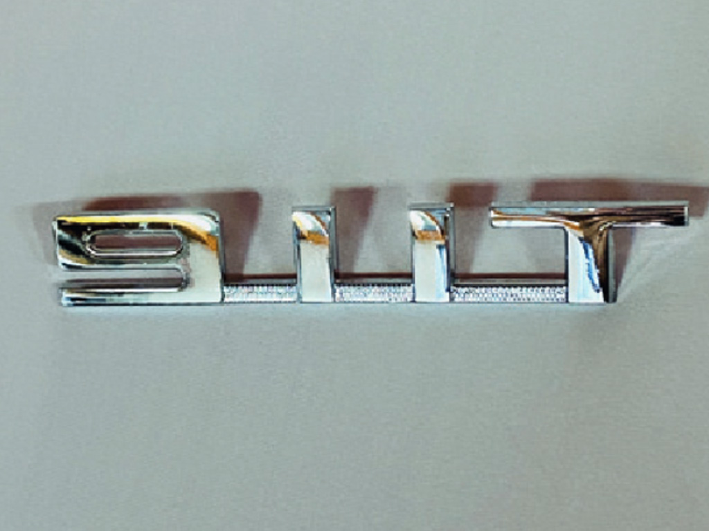Scritta 911T argento - Porsche 911