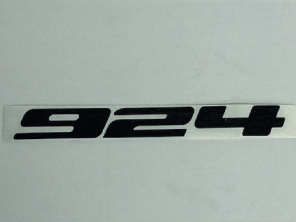 Scritta Turbo - Porsche 924
