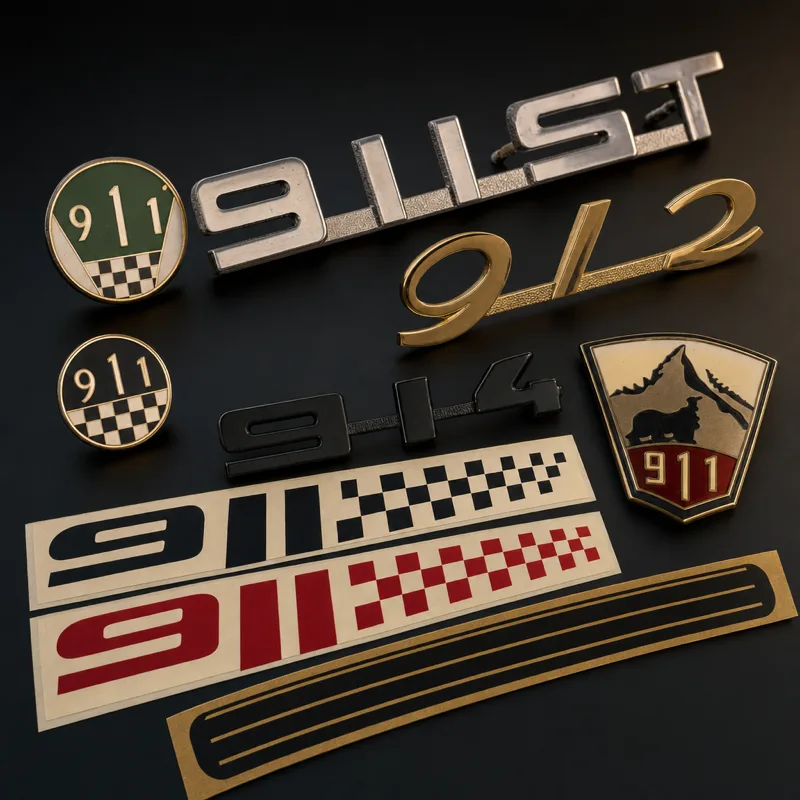 Stickers, Emblems & Decals