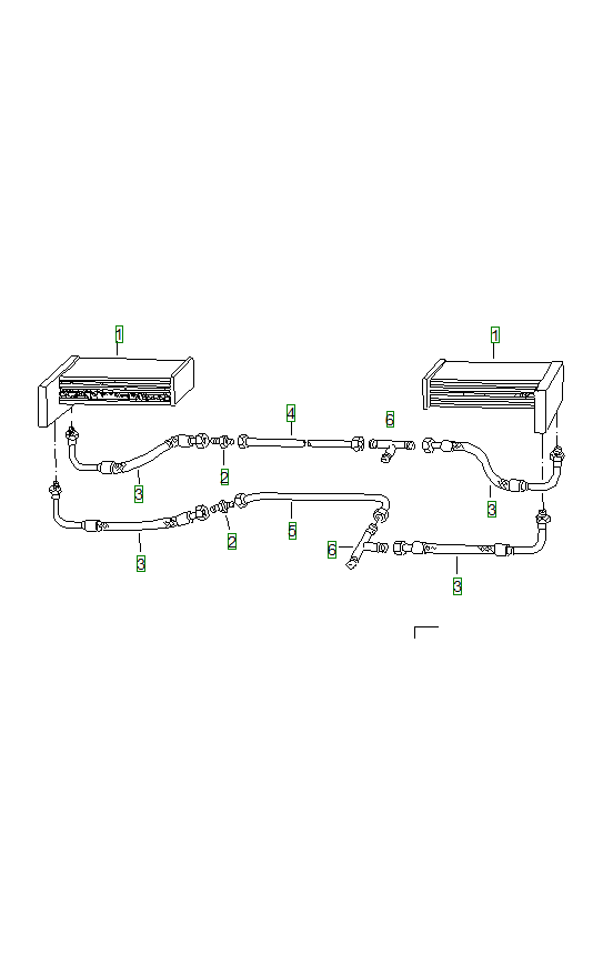 Porsche 356, schema ricambi: Engine lubricationoil cooler