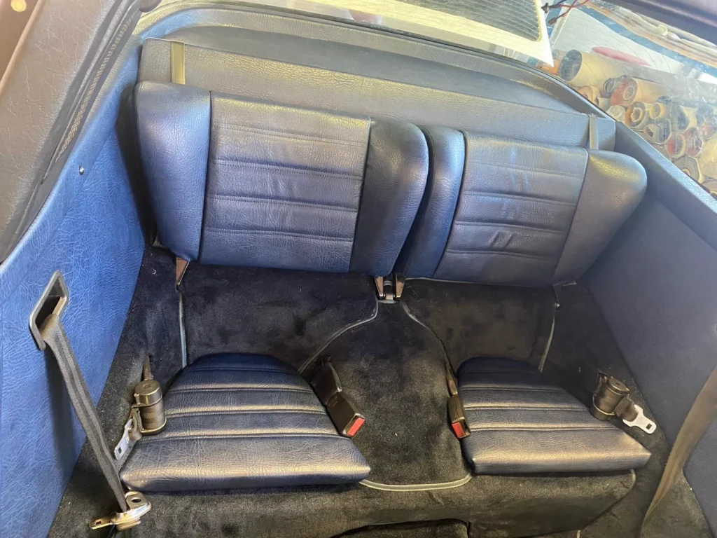 Porsche 911 SC Targa 1981 Interior Restoration — Finished interior 5