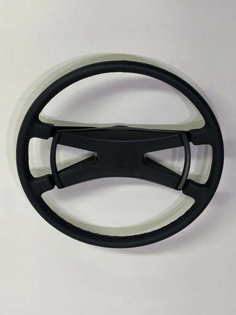 Volante in pelle ø38cm con pulsante a farfalla - Porsche